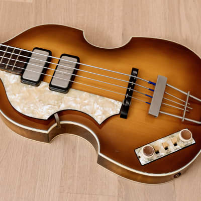 Hofner H500/1-61L Cavern Club '61 Violin Beatle Bass, Left-Handed w/ Case & Tags, 500/1 image 9