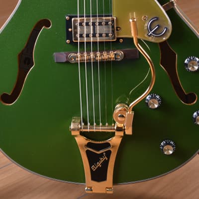 Epiphone Emperor Swingster Forest Green Metallic image 8