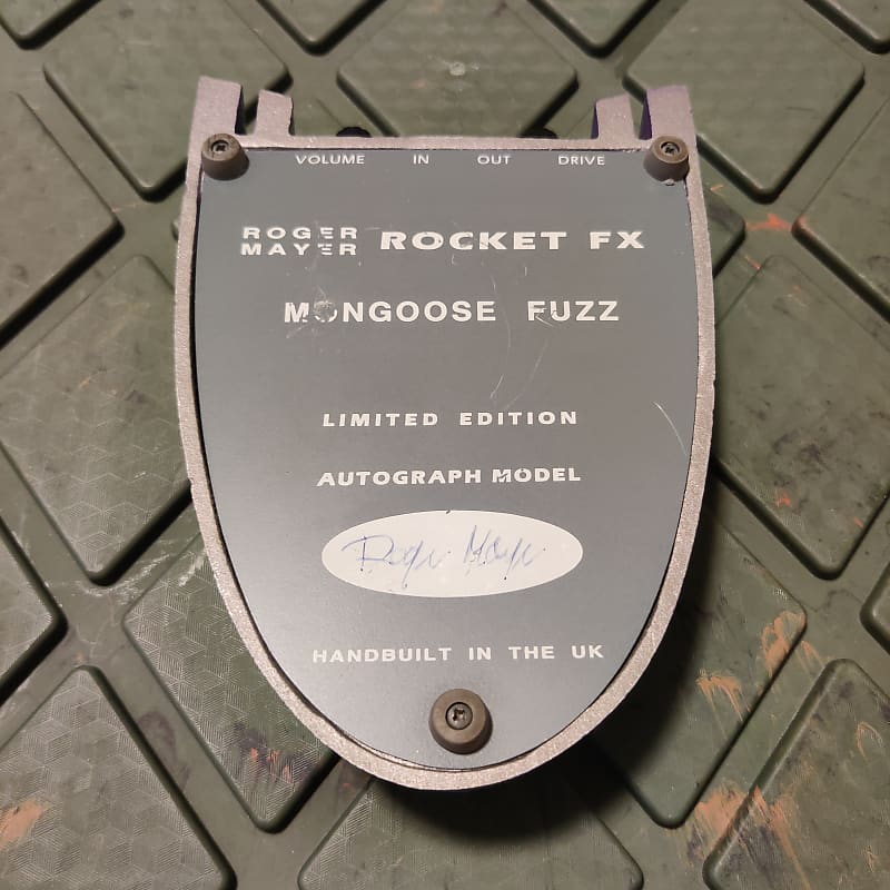 Roger Mayer Mongoose Rocket Series Fuzz | Reverb