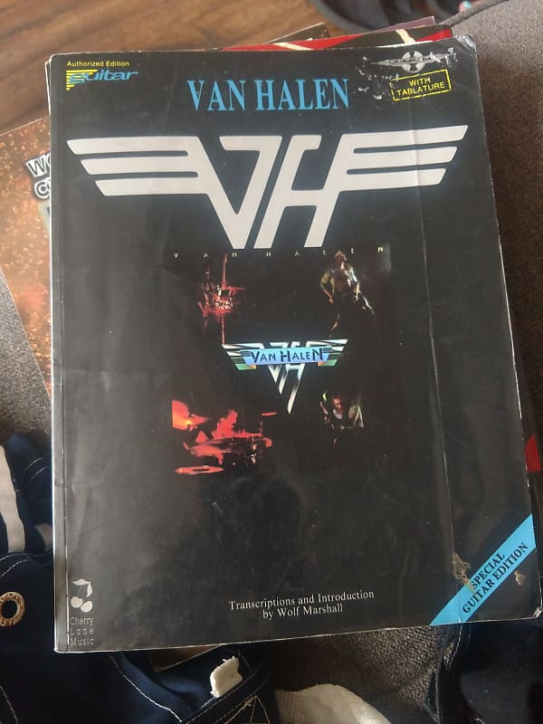 Van Halen I Guitar Tab Book Vintage Circa 1990 | Reverb