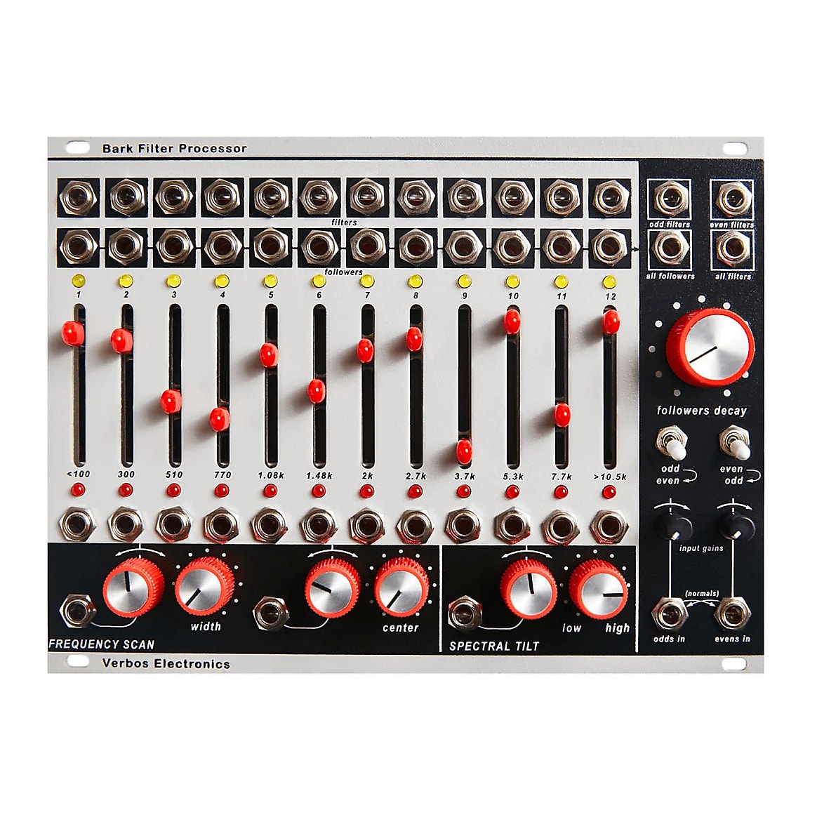Verbos Electronics Noise&Filter モジュラーシンセ