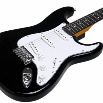 Jay Turser USA Guitar  Double Cutaway Black JT-300-BK-A-U image 5