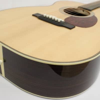 Bourgeois Touchstone Series OM Vintage/TS Acoustic Guitar, Natural image 5