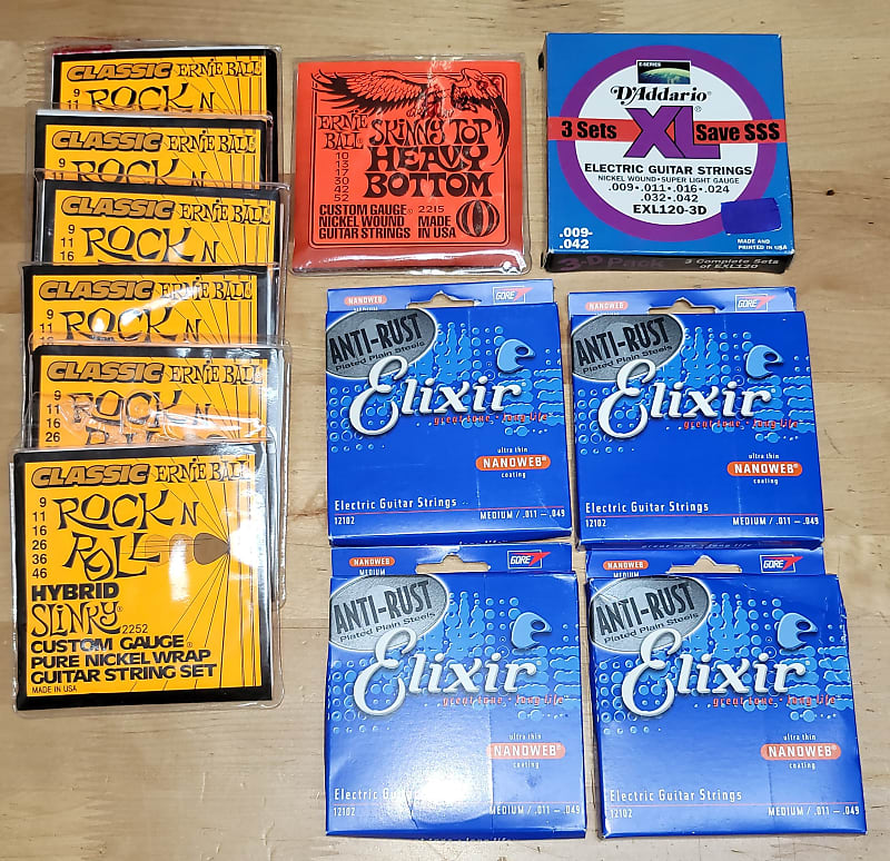 D addario Vs Elixir meatlab.lt