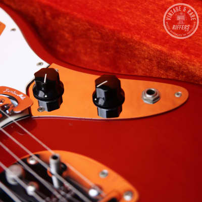 (Video) *All Original* 1969 Fender Jaguar Candy Apple Red, Rosewood Fretboard, Block Inlays w/OHSC, Case Candy | Rare Custom Colour Offset Vintage Guitar image 20