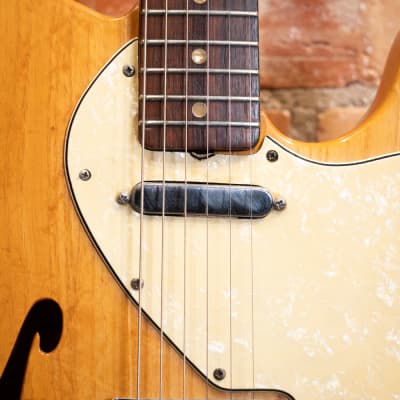 Fender Telecaster Thinline Electric Guitar Natural |  | 239992 | Guitars In The Attic image 12