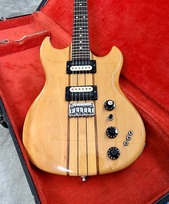 Aria Pro II Tri Sound TS-400 c 1980 Natural original vintage
