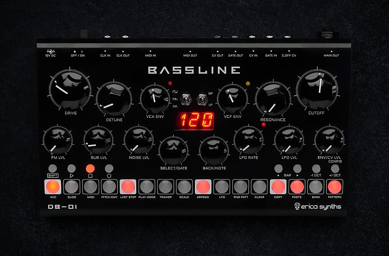 Erica Synths Bassline DB-01 Desktop | Reverb