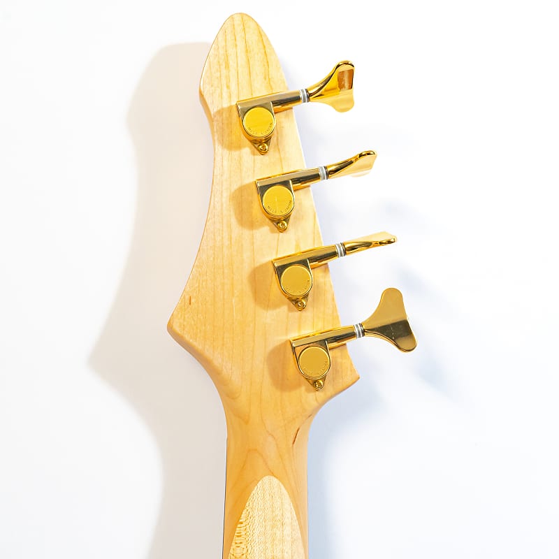 1991 Aria Pro II Viper Series Bass Electric Bass - MIJ - Red