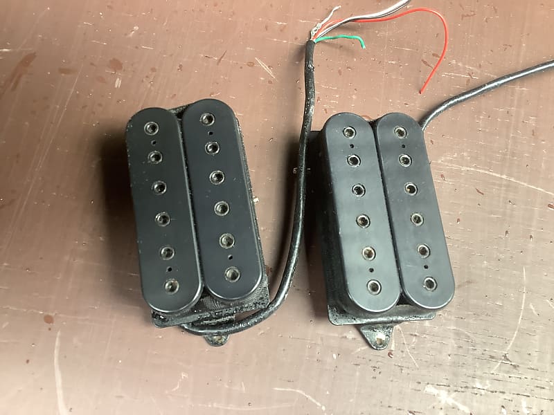 DiMarzio Evolution evo humbucker pickup set / neck bridge / DP 158