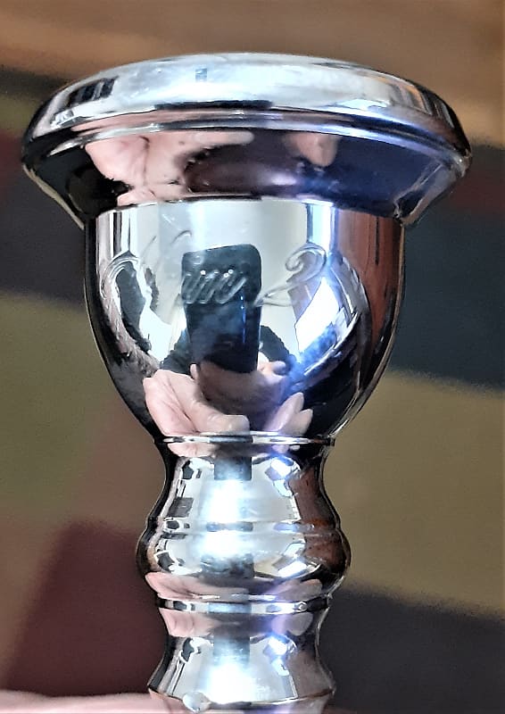 Holton Frank Holton Heim 2 Trumpet Mouthpiece Silver plated Reverb