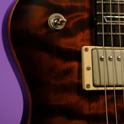 Patrick James Eggle Macon Single Cut 2023 - Nitro Tobacco Burst image 3