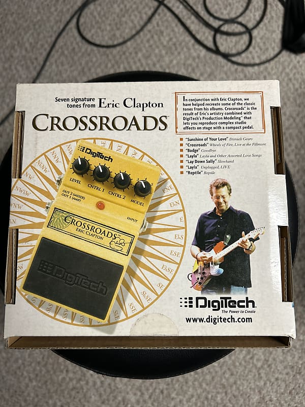 DigiTech Crossroads Eric Clapton 2000s - Yellow (MINT) | Reverb