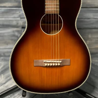 Immagine Recording King Left Handed RPS-7 Dirty 30's Series 7 Acoustic Parlor Guitar - 1