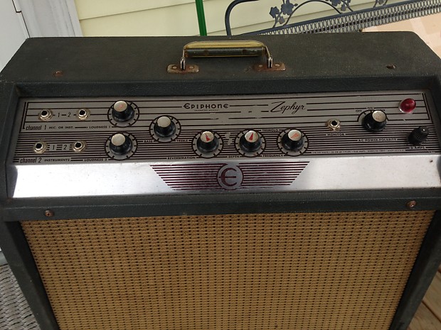 Epiphone zephyr hot sale amp