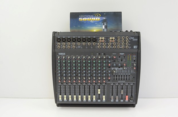 Yamaha EMX2000 12 Channel Powered Mixer EMX-2000 | Reverb
