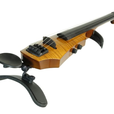 NS WAV4 Electric Violin 4 String Amber Burst image 2