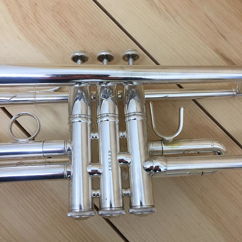 Certified Bach Stradivarius S37 Silver Professional Trumpet w