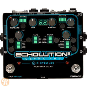 Pigtronix Echolution 2 Deluxe + Remote Pigtronix Echolution 2 Deluxe + Remote | Reverb