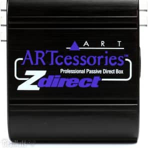 ART Zdirect 1-channel Passive Instrument Direct Box image 8