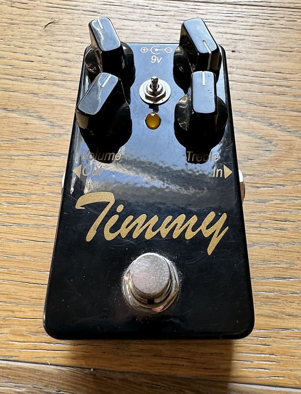 Paul Cochrane Timmy Overdrive - Black distortion guitar pedal