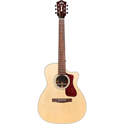 Guild OM-150CE Westerly Collection Orchestra Acoustic Guitar Natural w/ Bag for sale