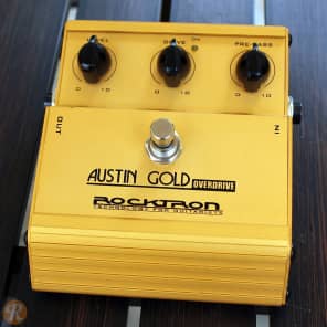 ROCKTRON AUSTIN GOLD OVERDRIVE クリーンブースター ROCKTRON AUSTIN GOLD OVERDRIVE クリーンブースター ROCKTRON