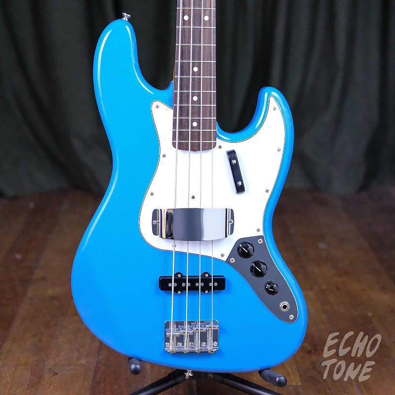 2017 Fender Jazz Bass (California Blue, Gig Bag) image 1