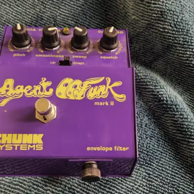 Chunk Systems Agent Funk Mark II フィルター系 Chunk Systems bass effects: Agent 00Funk Mark II envelope
