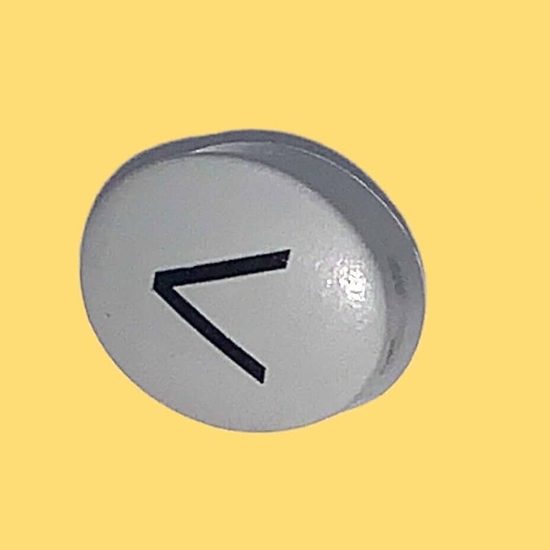 Left/Right Arrow Oval Push Button Cap Emu Proteus 1000, 2000 Reverb