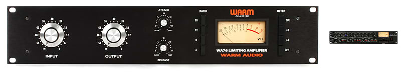 Warm Audio WA76 Discrete FET Compressor  Bundle with ART Pro Channel II Tube Channel Strip image 1