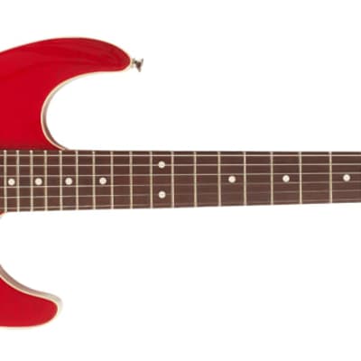 Michael Kelly Guitars, 62 Solid Body 2 Hum Flametoptrans Red, MK62FTRMCR image 2