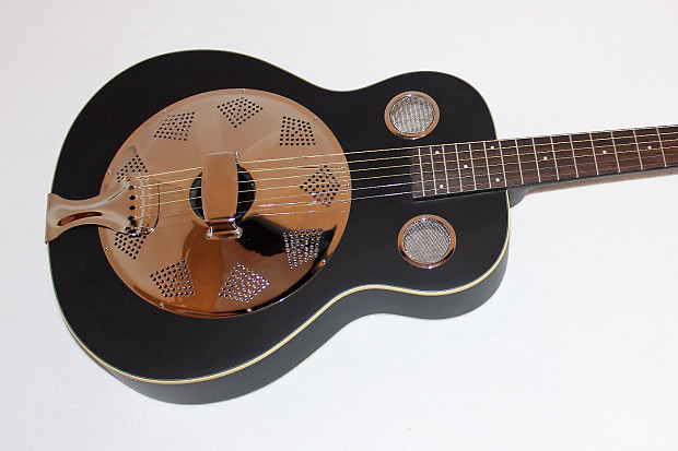 Fender top hat shop resonator guitar