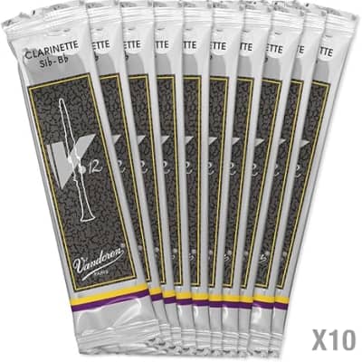 Vandoren V12 Bb-Clarinet 4.5 30pcs, 3 box set image 2