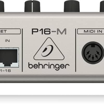 Behringer P16-M Powerplay Personal Headphone Mixer image 2