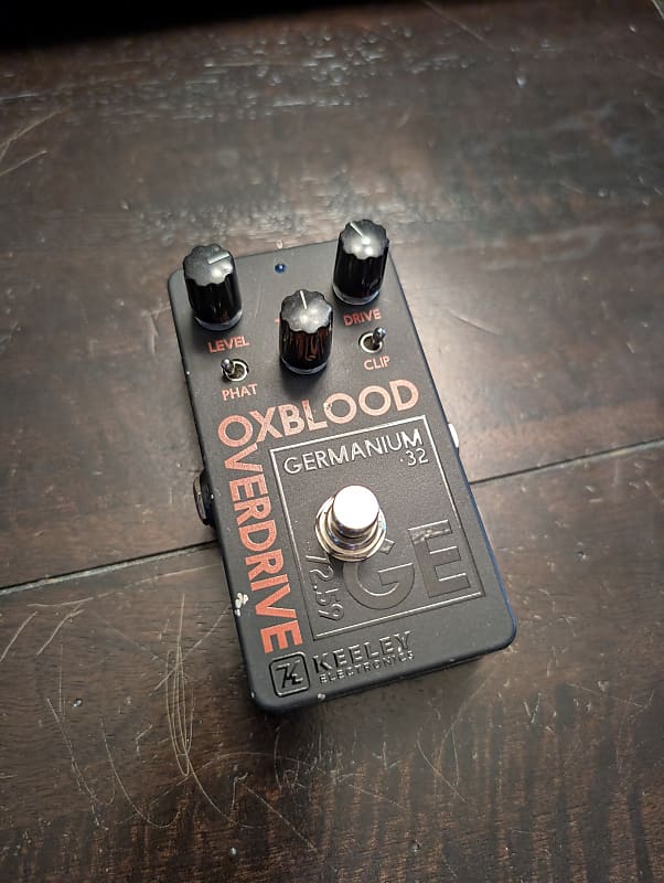Keeley Oxblood Germanium Overdrive | Reverb