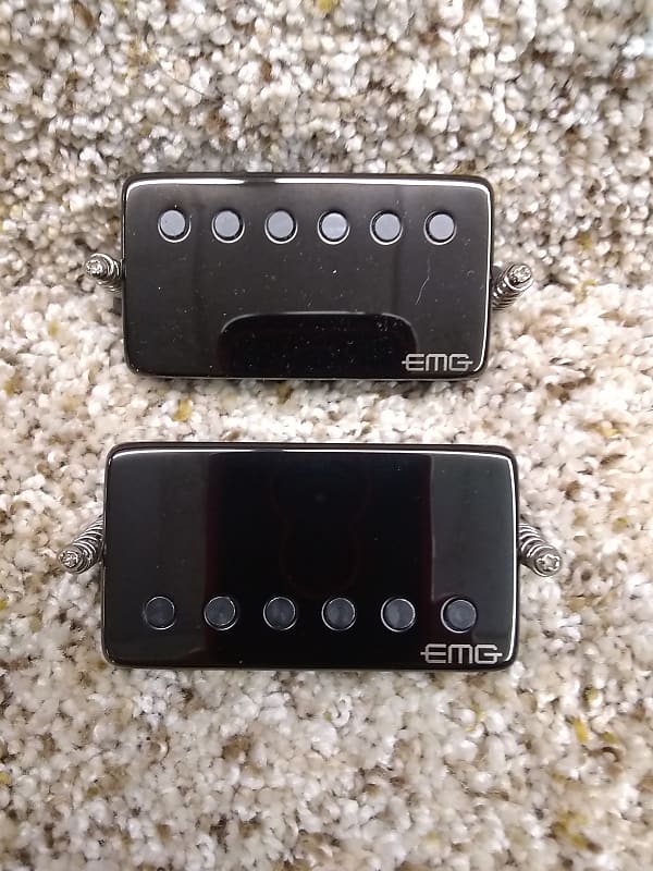 ギター EMG JH James Hetfield Set Black Chrome EMG JH James Hetfield 
