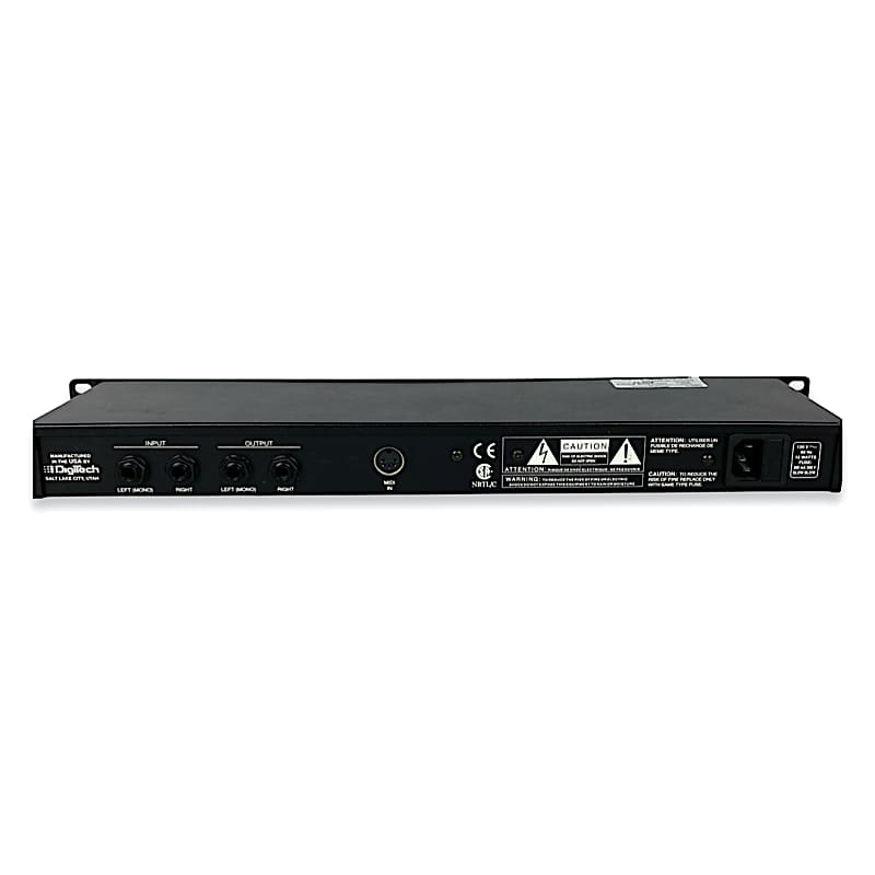 DigiTech Studio マルチエフェクトプロセッサー DigiTech Studio Twin 2-In/2-Out Rackmount Multi-Effects