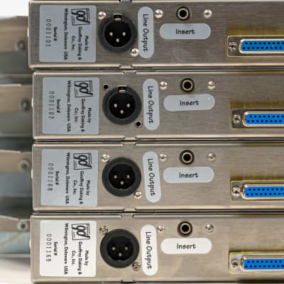 Four Daking 52270 Mic/Line EQ Preamps w/ Quad-Output Power Supply - Pristine Studio Clarity image 6