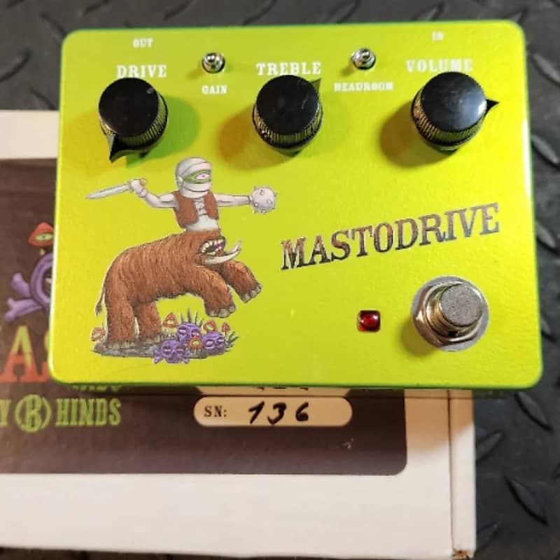 Dirty B Hinds Mastodrive Overdrive Boost KHDK DirtyBHinds | Reverb