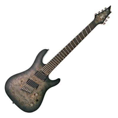 Cort KX Series 7-String Multi-Scale Star Dust Black, Free Shipping for sale