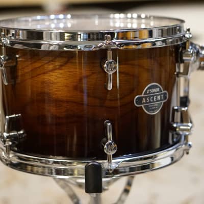Sonor  Ascent Burnt Fade 12/14/18/6.5x14 image 17
