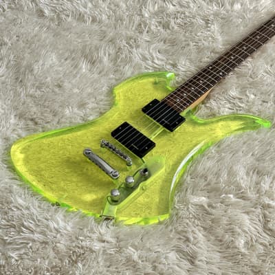 B.C Rich Mockingbird Acrylic Green アクリル Ed Roman Guitars