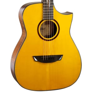 Cort LUXE NAT Frank Gambale Series Adirondack Spruce/Blackwood Concert Cutaway with Electronics Natural Glossy