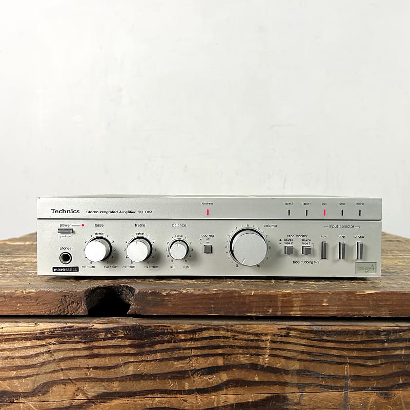 Technics SU-C04 Stereo Integrated Amplifier Manual | HiFi Engine