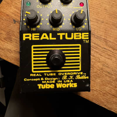 Reverb.com listing, price, conditions, and images for tube-works-real-tube-overdrive