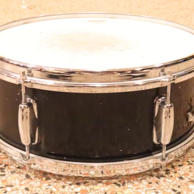 Slingerland Sound King 5.5x14" 3ply Snare Drum 6 Lug COB Hoops Vintage 1960's image 5