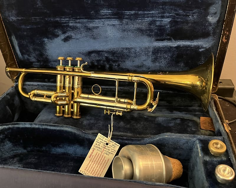 1950 Vintage 100% Original Vincent Bach Stradivarius Trumpet