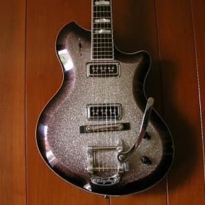 Paul Rhoney Oceana Duo Tone 2014 Silver Sparkle Burst. Possible Trade for ES-335 image 2