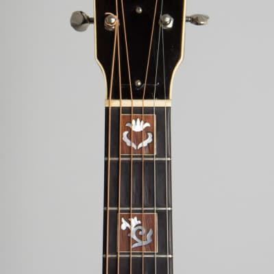 Gibson  Jumbo Custom Flat Top Acoustic Guitar (1935), ser. #201A, original black hard shell case. image 5